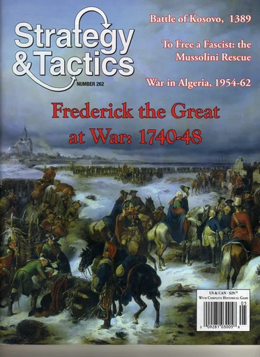 Board game, Frederick's War: War of the Austrian Succession, 1741-48