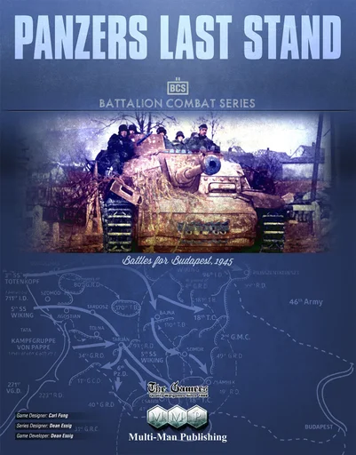 Board game, Panzers Last Stand: Battles for Budapest, 1945