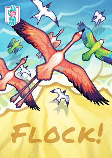 Board game, Flock!