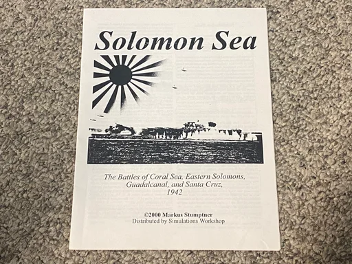 Board game, Solomon Sea