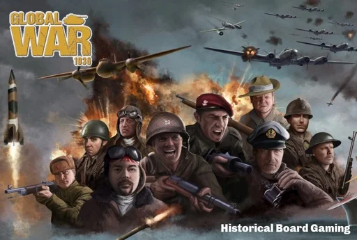 Board game, Global War 1936-1945 (Fourth Edition)