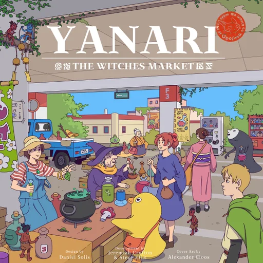 Board game, Yanari: The Witches Market
