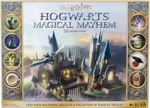 Board game, Harry Potter: Hogwarts Magical Mayhem – 3D Board Game
