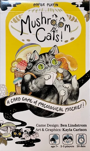 Board game, Mushroom Cats!