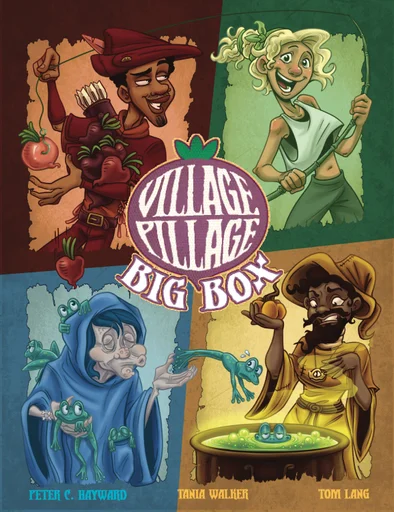 Board game, Village Pillage: Big Box