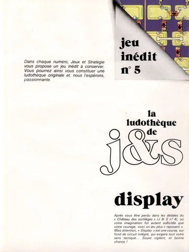 Board game, Display