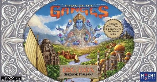 Board game, Rajas of the Ganges: Big Box