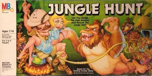 Board game, Jungle Hunt