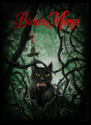 Board game, BriarMaze: A Solitaire Game of Cats, Briars, and Gothic Horror