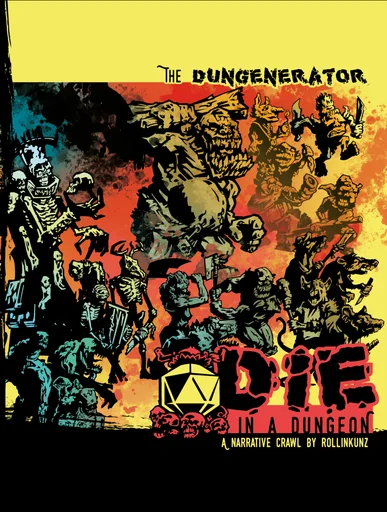 Board game, The Dungenerator: Die in a Dungeon