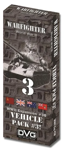 Warfighter: WWII Expansion #38 – Vehicle Pack #3
