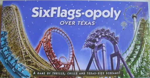 Board game, Six Flags-opoly