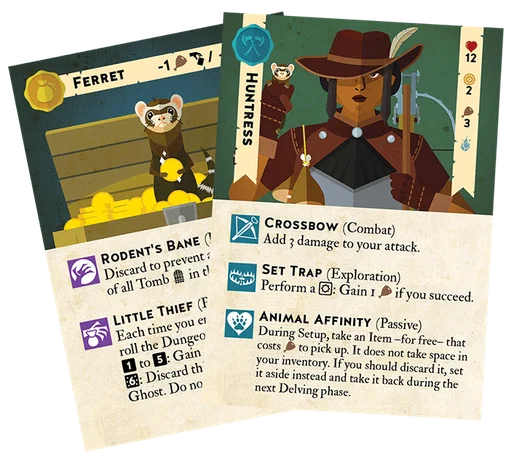 Mini Rogue: Huntress and Ferret