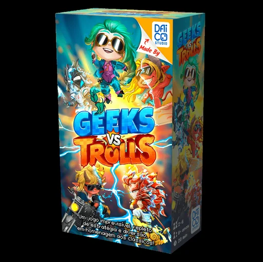 Board game, Geeks Vs Trolls