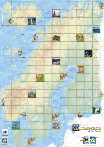 Carcassonne Maps: Nordics