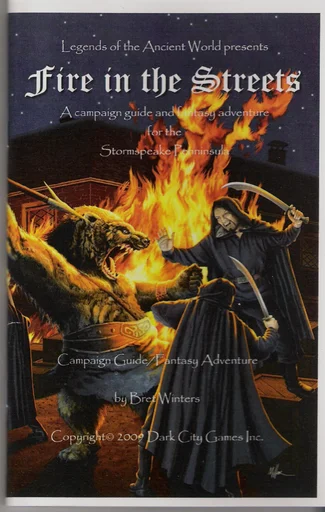 Board game, Legends of the Ancient World: Fire in the Streets
