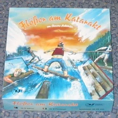 Board game, Flößer am Katarakt