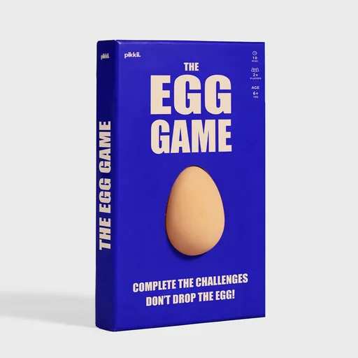 Board game, The Egg Game: Complete the challenges, don't drop the egg!