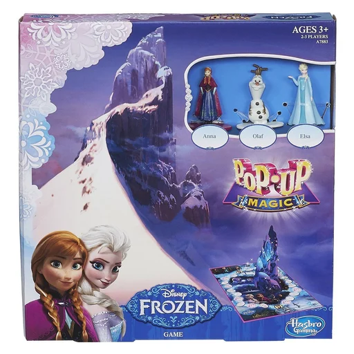 Board game, Disney Pop-Up Magic Frozen Game
