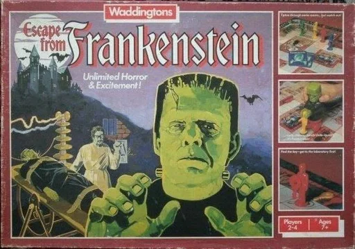 Board game, Escape from Frankenstein