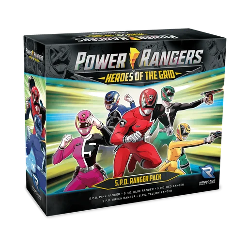 Power Rangers: Heroes of the Grid – S.P.D. Ranger Pack