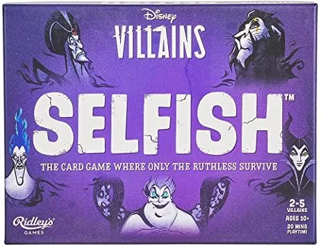 Board game, Selfish: Disney Villains