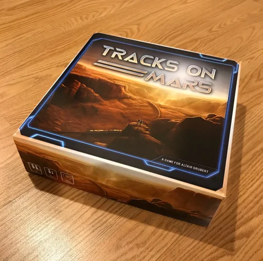 Board game, Tracks on Mars