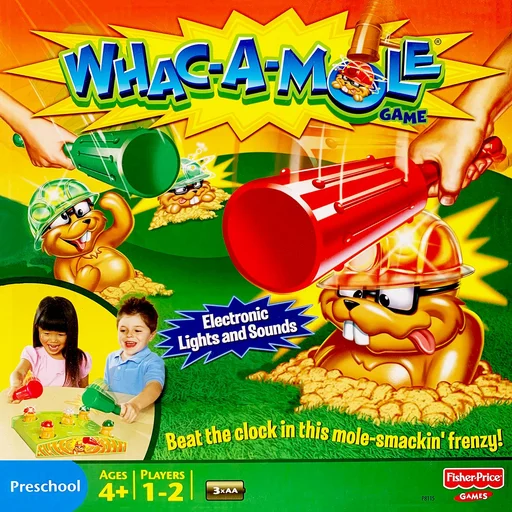 Board game, Electronic Whac-a-Mole