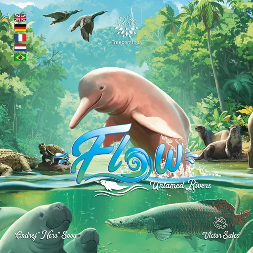 Board game, Flow: Untamed Rivers