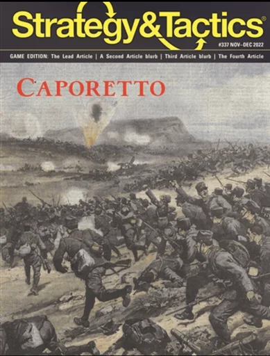 Board game, Caporetto: The Italian Front 1917–1918