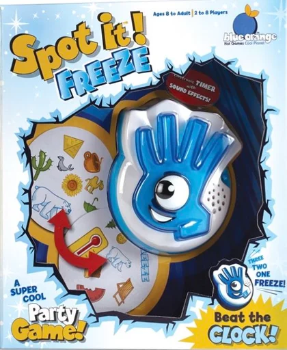 Board game, Spot it! Freeze