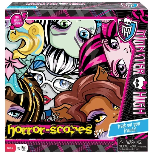 Board game, Monster High: Horror Scopes Game