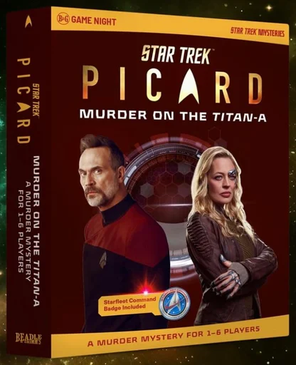 Board game, Star Trek: Picard – Murder on the Titan-A