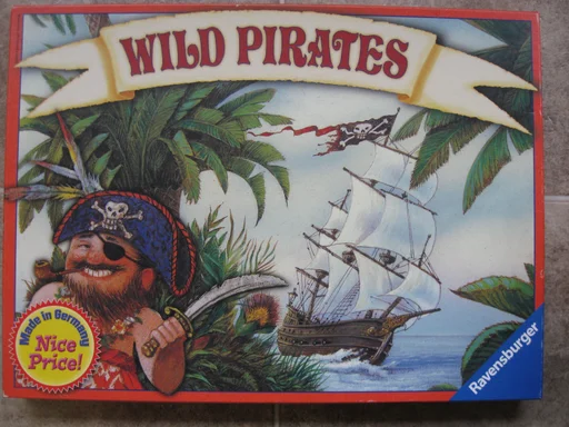 Board game, Wild Pirates