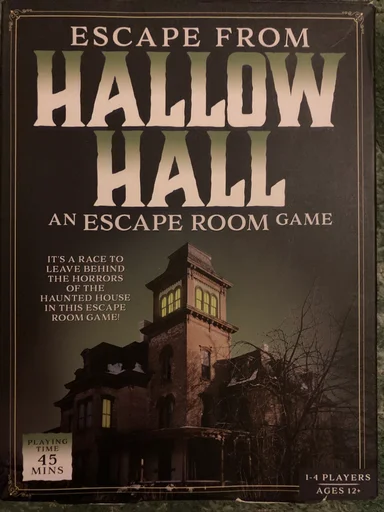 Board game, Escape from Hallow Hall