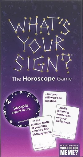 Board game, What's Your Sign?
