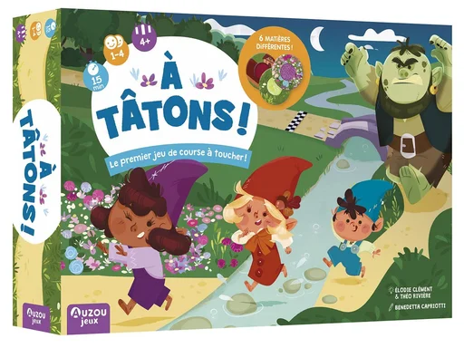 Board game, A Tatons !: Le premier jeu de course à toucher