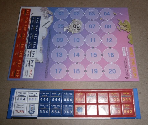 Board game, Mind the GIUK!: Cold War Combat in the GIUK Gap