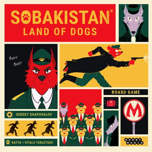 Board game, Sobakistan: Land of Dogs