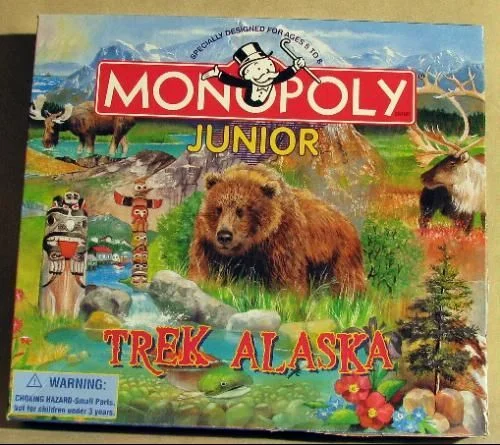 Board game, Monopoly Junior: Trek Alaska