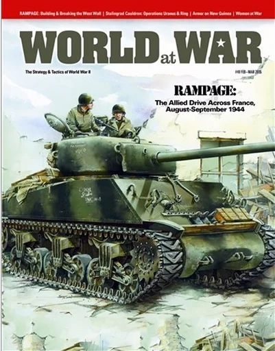 Board game, Rampage: The Allied Drive on Germany, August - September, 1944