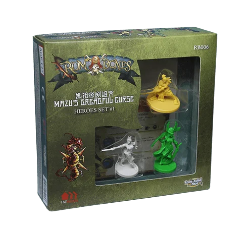 Rum & Bones: Mazu's Dreadful Curse Heroes Set #1