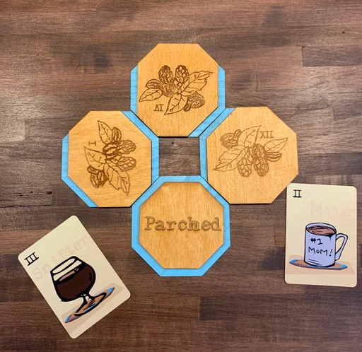 Board game, Parched