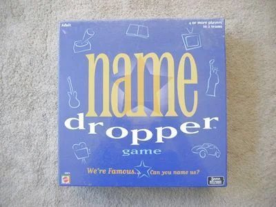 Board game, Name Dropper