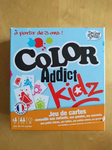 Board game, Color Addict Kidz