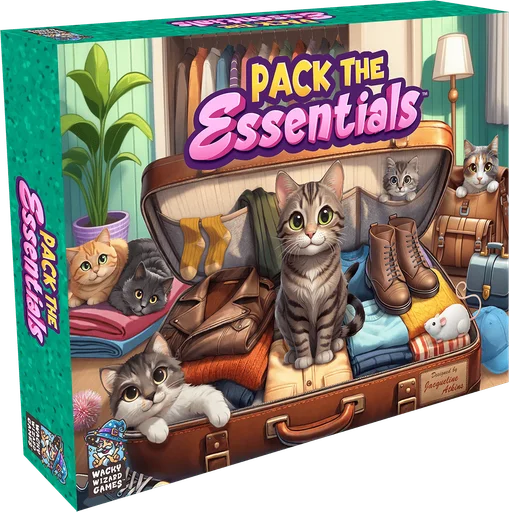 Board game, Pack the Essentials