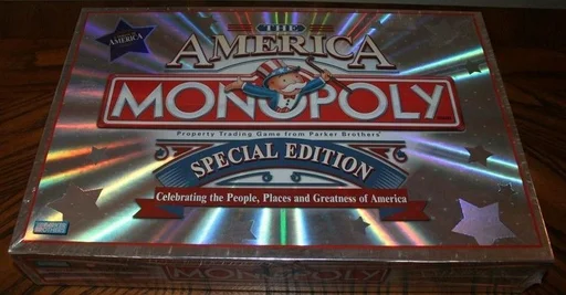 Board game, Monopoly: The America Special Edition