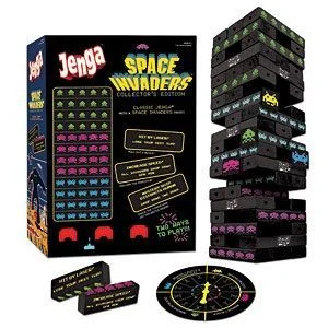 Board game, Jenga: Space Invaders Collector's Edition