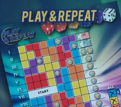 Board game, Play & Repeat