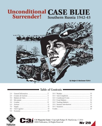 Board game, Unconditional Surrender! Case Blue